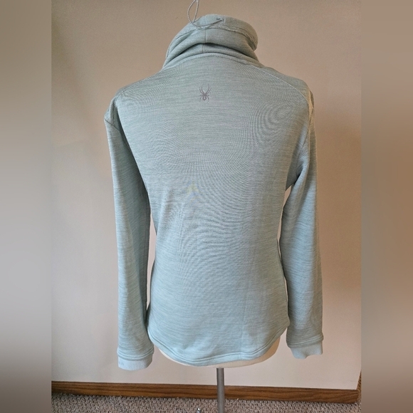 NWT Spyder Active Light Green Sweater Women's Size M. - Picture 4 of 9